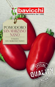 Pomidor San Marzano Nano bardzo ceniony Bavicchi 1g