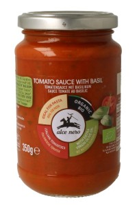 Sos pomidorowy z bazylią BIO 350 g  ALCE NERO