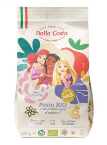 Makaron semolinowy trójkolorowy DISNEY PRINCESS BIO 300 g 