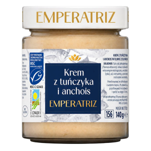 Pasta z tuńczyka białego i anchois MSC 140g 