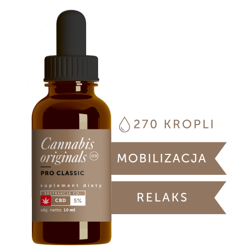 Olejek CBD PRO Classic 5% 10ml Cannabis originals.png