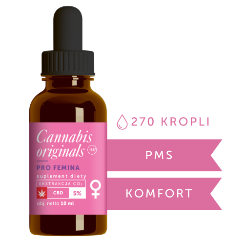 Olejek CBD PRO Femina 5% 10ml Cannabis originals.png