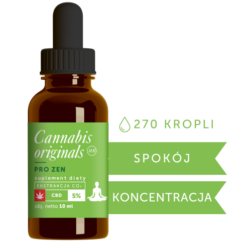 Olejek CBD PRO Zen 5% 10ml Cannabis originals.png
