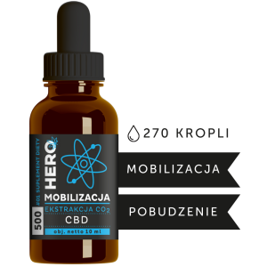 Olejek Hero Mobilizacja CBD 10ml