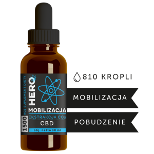 Olejek Hero Mobilizacja CBD 30ml