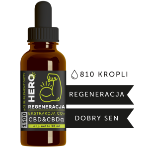 Olejek Hero Regeneracja CBD 30ml